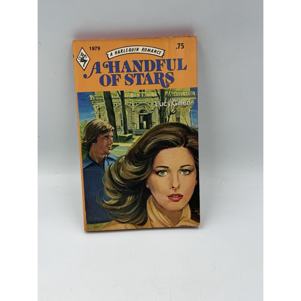 Vintage 1976 Harlequin #1979 A Handful of Stars Lucy Gillen Romance Paperback